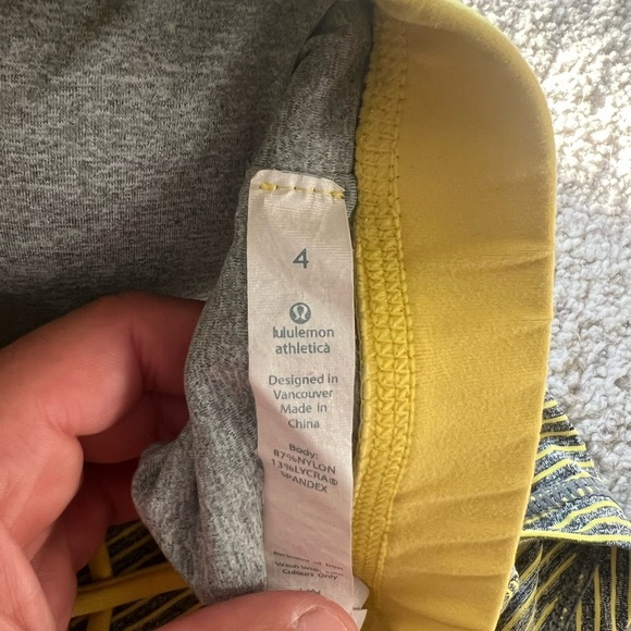 Lululemon Athletica Striped Athletic Tank Top - Picture 2 of 3